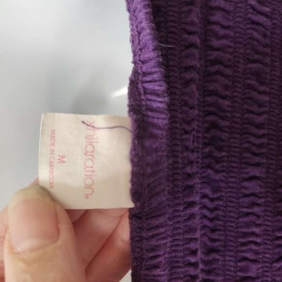 Purple Ruffled Dress - Picture 4 of 4